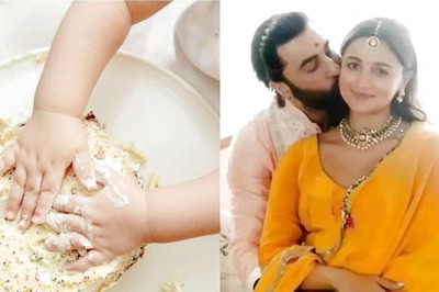 Alia Bhatt Drops Daughter Raha's Photo As She Smashes Cake, Wishes Her 'Baby Tiger' On 1st B'day; See Here