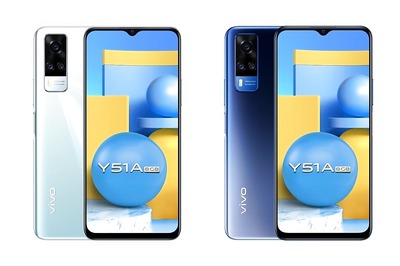 Vivo Y51A Launched in India With Triple Rear Cameras, 5000mAh Battery: Price, Specifications & More
