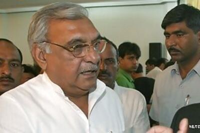 Unidentified man hurls shoe at Haryana CM Bhupinder Singh Hooda