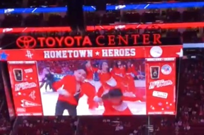 Watch: Mahesh Babu's Guntur Kaaram Song Rules NBA Halftime Show