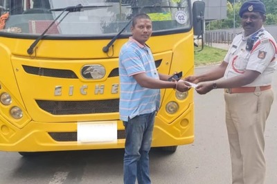 Bengaluru Bus Driver's Pic Posing With Road Challan Goes Viral, Twitter Asks 'Did He Receive Award?'