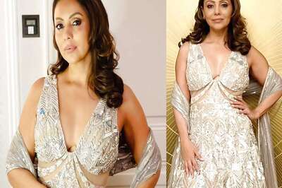 Gauri Khan Exudes Charm In Silver Embroidered Gown, Aces Fashion Game; Photos