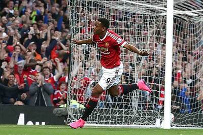 Anthony Martial scores stunning effort as Manchester United down Liverpool