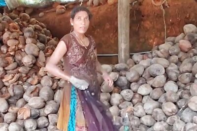In Karnataka, This Single Mother Dehusks 1,000 Coconuts Every Day To Earn A Living
