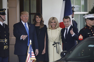 France's Emmanuel Macron Visits Donald Trump as Iran Nuclear Deal Hangs in Balance