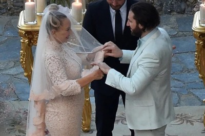 Cheap Thrills Singer Sia Says 'I Do' To  Boyfriend Dan Bernad In Dreamy Wedding