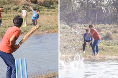 This Game Of Cricket Requires Players To Swim For Runs