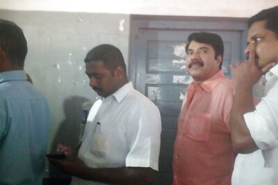 Film Stars Mammootty, Son Dulquar Queue up to Vote in Kerala Polls