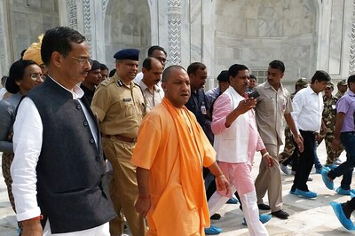 As Yogi Adityanath visits Taj Mahal, BJP MLA Says Monument Built After Demolishing Shiva Temple