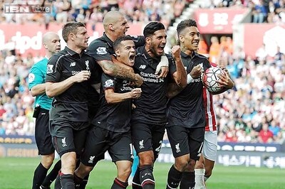 Philippe Coutinho scores late to give Liverpool 1-0 win over Stoke