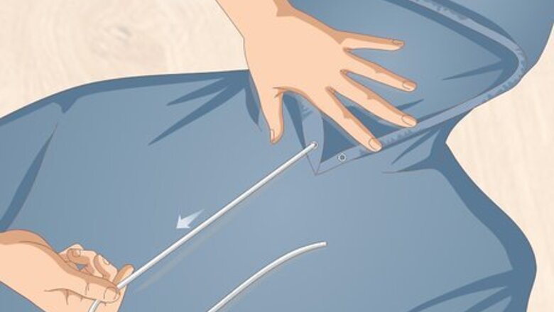 How to Insert a Drawstring
