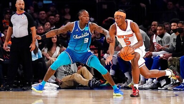 Hornets' Bridges And Rozier Team Up Against Knicks In Win