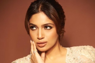 Bhumi Pednekar Looks Dreamy In White Saree With Pearl Choker; Writes Taal Lyrics As Caption