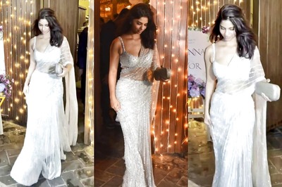 Suhana Khan Attends Alanna Panday’s Sangeet Ceremony In Mom Gauri's Silver Saree; Watch