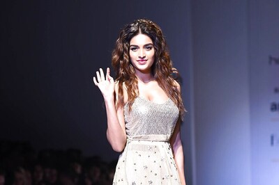 AIFW SS'18: Nidhhi Agerwal Turns Showstopper For Rina Dhaka