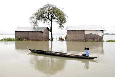 Lightning Kills 3 in Bihar; Flood Situation Critical in Assam