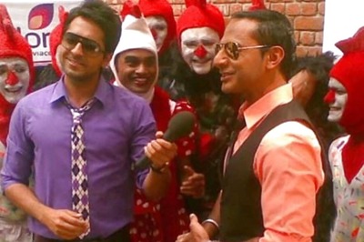 When Ayushmann Khurrana Hosted TV Show with Nikhil Chinapa, See Pic