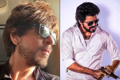 Shah Rukh Khan Has Best Compliment for Thalapathy Vijay's 'Beast' First Look Poster