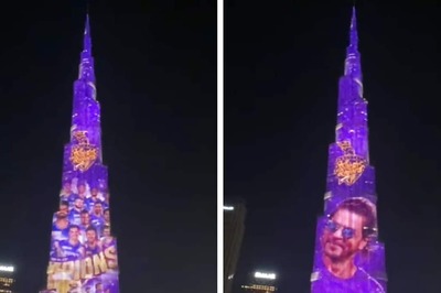 WATCH: Burj Khalifa Lights up in Purple to Congratulate Kolkata Knight Riders and SRK For Being Crowned Champions of IPL 2024