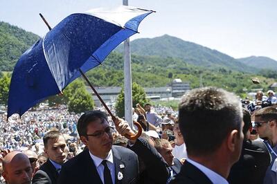 Serbian Prime Minister chased away from Srebrenica genocide anniversary