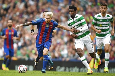 Lionel Messi Quiet but Barcelona Stroll Past Celtic