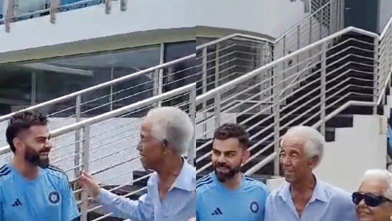 When Legends Meet: Virat Kohli Catches up With Garfield Sobers; Watch Video