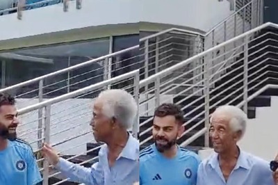 When Legends Meet: Virat Kohli Catches up With Garfield Sobers; Watch Video