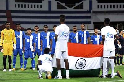 Indian football team slips five places to 172nd in FIFA chart