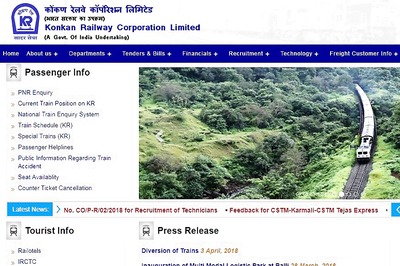 KRCL Recruitment 2018: 65 Posts, Apply before 30th April 2018