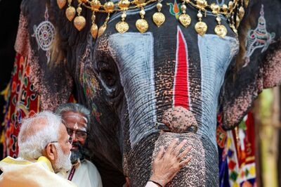 Watch | Elephant Blesses PM Modi at Tamil Nadu Temple, Plays Mouth Organ in Tiruchirappalli