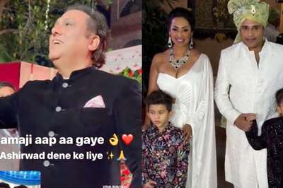 Govinda Did Not Let Kashmera Shah Touch His Feet At Arti Singh's Wedding, Said 'Jeete Raho, Khush Raho'