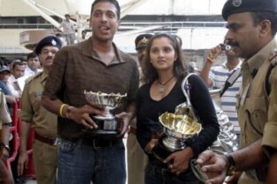 In pics: Bhupathi-Sania-Yuki, the tennis wizards of Oz