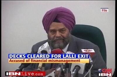 President Patil signs orders, BS Lalli axed