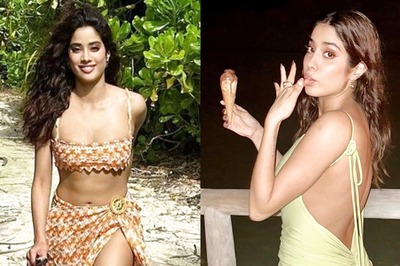 Janhvi Kapoor Sets Instagram On Fire With Sexy Bikini Pics, Enjoys Ice Cream Wearing Hot Backless Dress