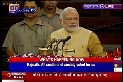 Modi elected BJP Parliamentary Party leader: As it happened