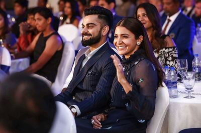 Virat Kohli, Anushka Sharma Celebrate Their 1st Karva Chauth