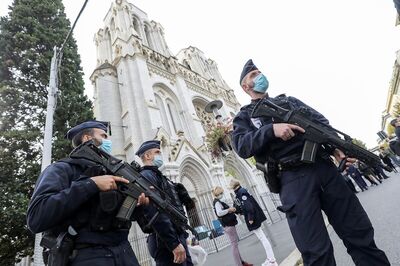 France Police Make 2 New Arrests over Nice Church Knife Attack