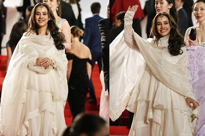 Sunanda Sharma’s Anarkali Suit For Cannes Debut Has The Power To Fix Everything, See Pics