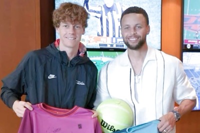 WATCH | Jannik Sinner and Stephen Curry Share a Frame After US Open Final Triumph