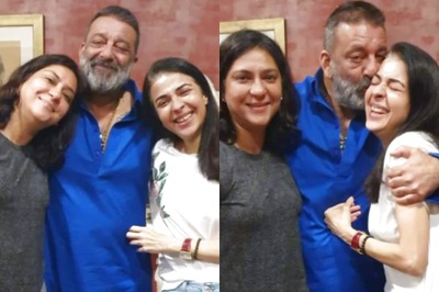 Sanjay Dutt Celebrates Raksha Bandhan With His Sisters Priya Dutt, Namrata Kumar