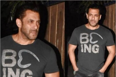 Salman Khan Makes Casual Look Cool as He Poses Outside Recording Studio