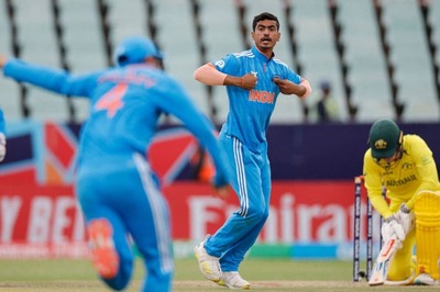 WATCH: Under-Pressure Naman Tiwari Bounces Back to Deny AUS Captain Hugh Weibgen a Fifty