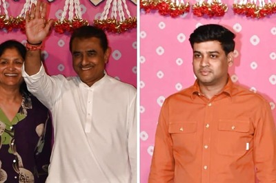 Praful Patel, Shrikant Shinde Make Grand Entry at Anant Ambani's Pre-Wedding Gala