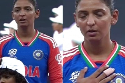 Harmanpreet Kaur Gets Emotional After National Anthem Plays Ahead of Women's T20 World Cup Opener vs New Zealand - WATCH