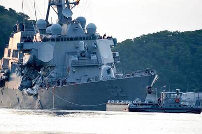 Bodies of Missing US Sailors Found on Stricken Navy Destroyer