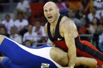 Georgia stop Russia's bid for mat hat-trick