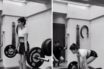 Shanaya Kapoor's 60 Kg Deadlift Video Has Cousin Khushi Kapoor's Attention