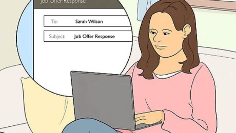 How to Accept a Job Offer via Email