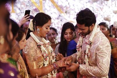 Former Karnataka CM HD Kumaraswamy's Son Gets Engaged to Congress Leader's Grand-Niece