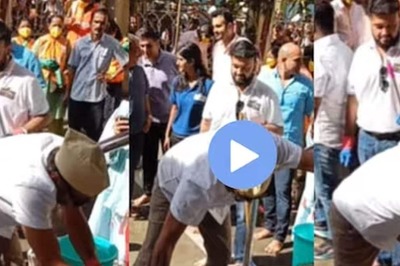 Jackie Shroff Takes Part In Cleanliness Drive For Mumbai’s Oldest Ram Temple